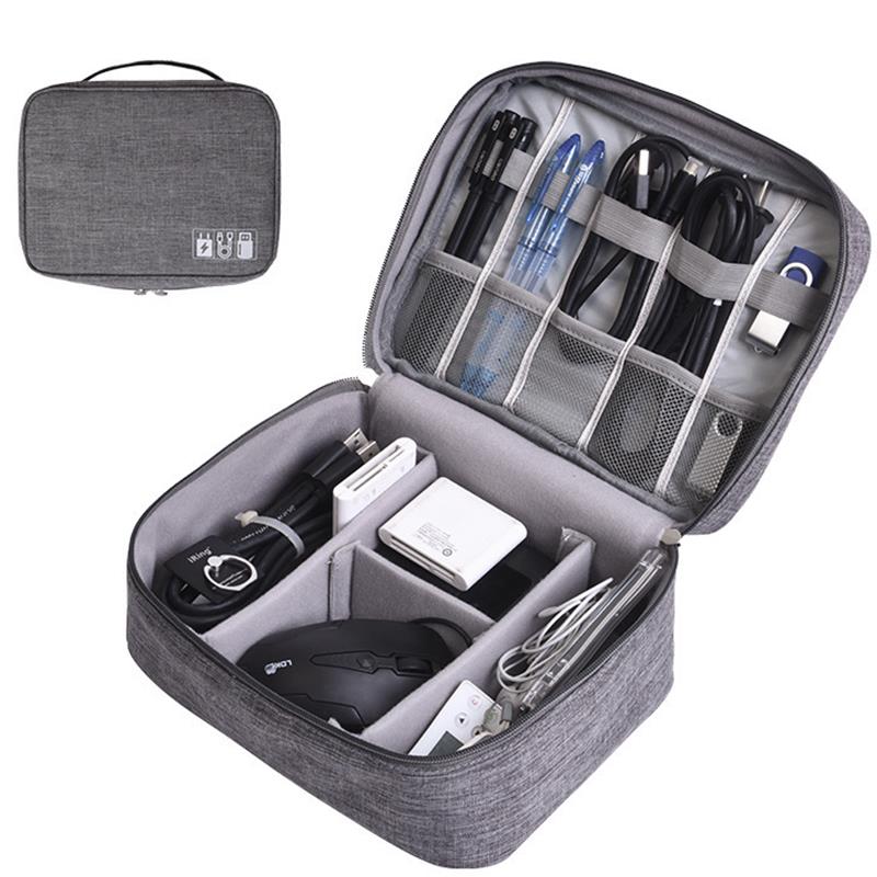 Tech Accessories Case - Дорожная сумка для кабеля, портативная цифровая