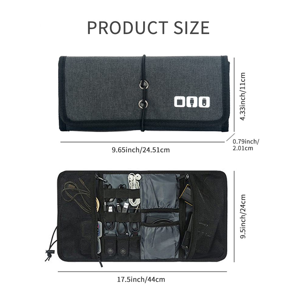 Сумка для хранения кабелей в п – обзор и цена Tech Accessories Travel Organizer Pouch